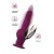 Фиолетовая мини-машина для секса Striker с пультом ДУ - 23,5 см. - ToyFa - купить с доставкой в Вологде