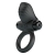 Черное эрекционное кольцо с вибрацией Adrien - Baile - в Вологде купить с доставкой