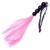 Розовая силиконовая плеть - 35,5 см. - Boys of Toys - купить с доставкой в Вологде
