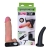 Страпон с 2 насадками и вибрацией UniStrap - 19 и 12 см. - LOVETOY (А-Полимер) - купить с доставкой в Вологде