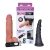 Страпон с 2 насадками и вибрацией UniStrap - 20 и 18 см. - LOVETOY (А-Полимер) - купить с доставкой в Вологде