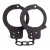 Чёрные наручники из листового металла BONDX METAL CUFFS BLACK - Dream Toys - купить с доставкой в Вологде