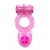 Розовое эрекционное кольцо с вибрацией Rings Ringer - Lola Games - в Вологде купить с доставкой
