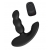 Черный силиконовый стимулятор простаты Levett Nitoc с пультом ДУ - Levett - в Вологде купить с доставкой