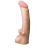 Телесная насадка REAL Standard с усиками на основании - 19 см. - LOVETOY (А-Полимер) - купить с доставкой в Вологде