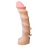 Насадка REAL Standard со спиралевидным узором - 19 см. - LOVETOY (А-Полимер) - купить с доставкой в Вологде