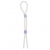 Прозрачное эрекционное кольцо-лассо SILICONE LASSO COCK RING DUAL BEADS - NMC - в Вологде купить с доставкой