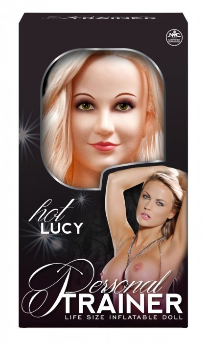 Надувная кукла с вибрацией и 2 любовными отверстиями Hot Lucy Lifesize Love Doll - NMC - в Вологде купить с доставкой