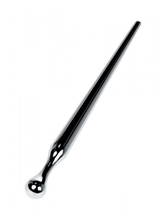 Серебристый уретральный плаг-игла TOYFA Metal - 10 см. - ToyFa - купить с доставкой в Вологде