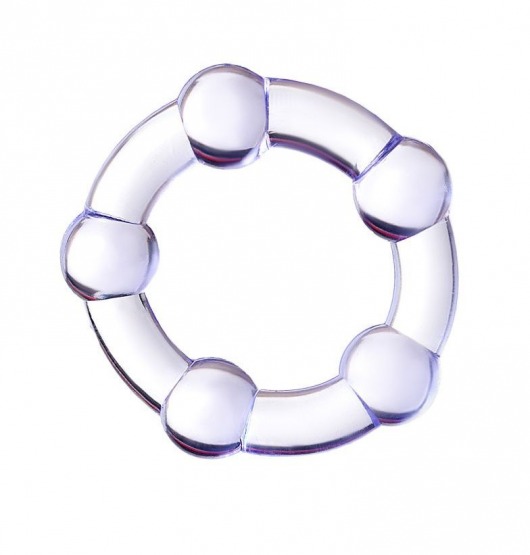 Фиолетовое эрекционное кольцо A-Toys - A-toys - в Вологде купить с доставкой