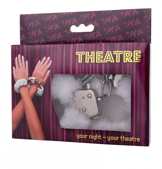 Наручники с белой меховой опушкой - ToyFa - купить с доставкой в Вологде