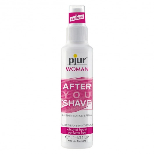 Спрей после бритья pjur WOMAN After You Shave Spray - 100 мл. - Pjur - купить с доставкой в Вологде