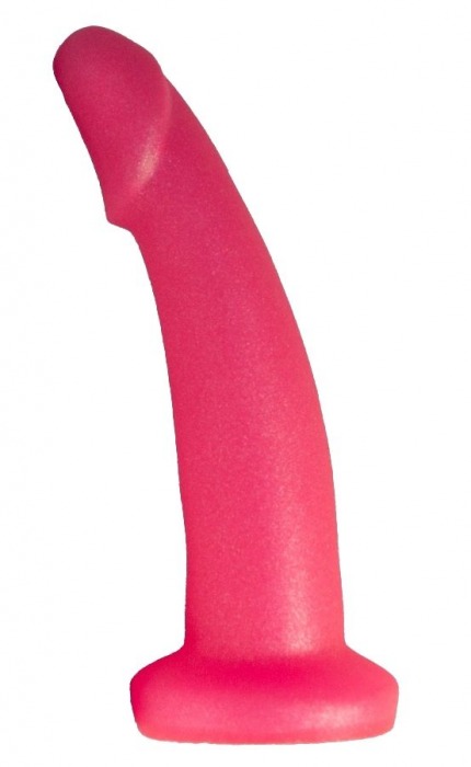 Розовый плаг-массажёр для простаты - 13,5 см. - LOVETOY (А-Полимер) - в Вологде купить с доставкой