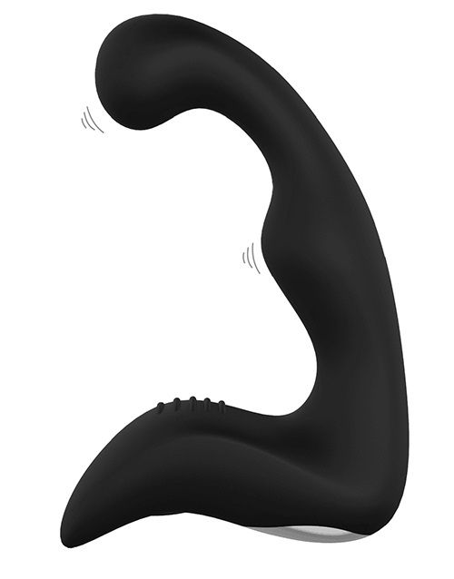 Чёрный перезаряжаемый массажёр простаты BOOTY PLEASER - Dream Toys - в Вологде купить с доставкой
