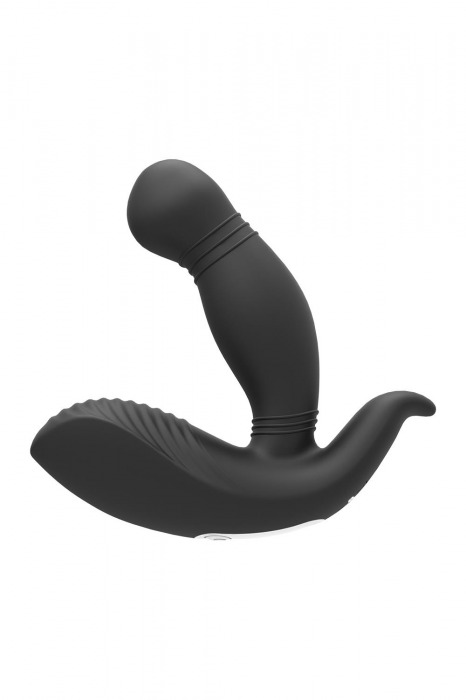 Черный вибромассажер простаты PROSTATE HERO - Dream Toys - в Вологде купить с доставкой