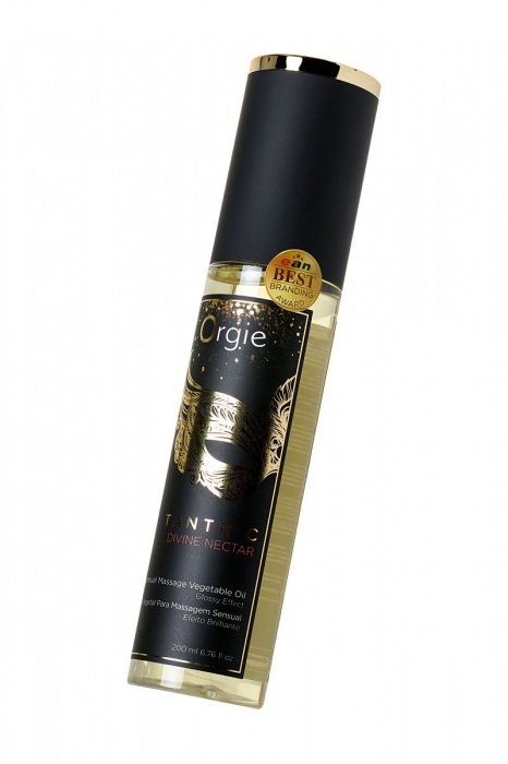 Растительное массажное масло Orgie Tantric Divine Nectar - 200 мл. - ORGIE - купить с доставкой в Вологде