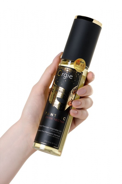 Растительное массажное масло Orgie Tantric Divine Nectar - 200 мл. - ORGIE - купить с доставкой в Вологде
