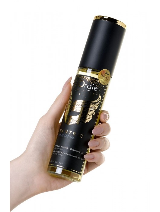 Растительное массажное масло Orgie Tantric Love Ritual - 200 мл. - ORGIE - купить с доставкой в Вологде