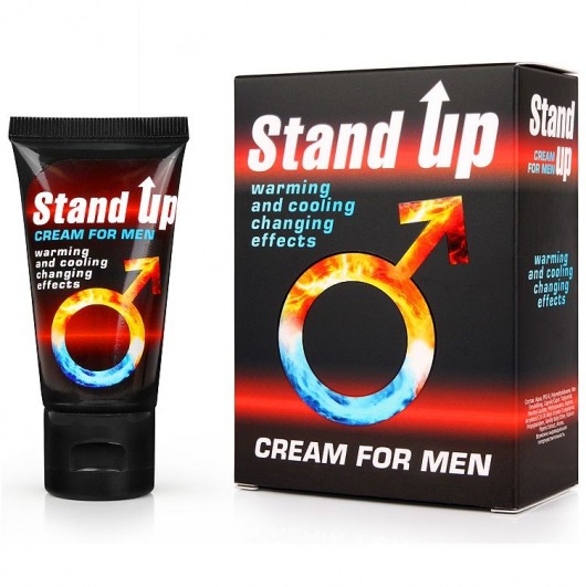 Возбуждающий крем для мужчин Stand Up - 25 гр. - Биоритм - купить с доставкой в Вологде