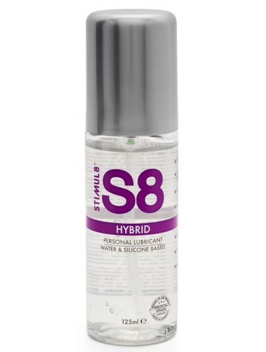 Интимная смазка на водно-силиконовой основе S8 Hybrid - 125 мл. - Stimul8 - купить с доставкой в Вологде