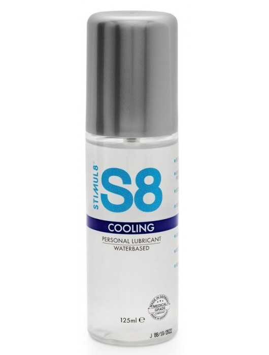Охлаждающий лубрикант на водной основе S8 Cooling Lube - 125 мл. - Stimul8 - купить с доставкой в Вологде