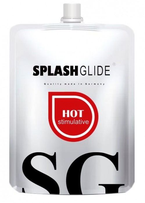 Возбуждающий лубрикант на водной основе Splashglide Hot Stimulative - 100 мл. - Splashglide - купить с доставкой в Вологде