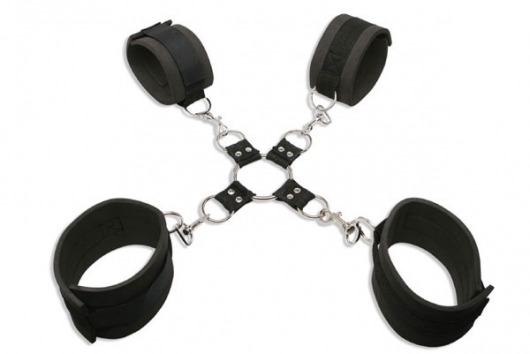 Наручники и наножники с фиксацией Extreme Hog-Tie Kit - Pipedream - купить с доставкой в Вологде