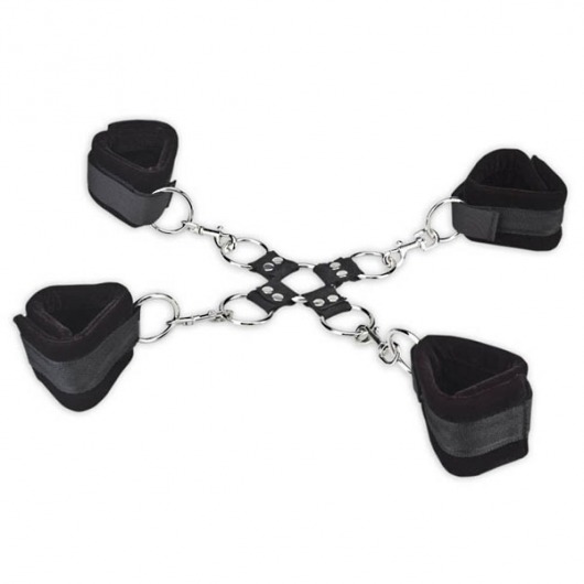 Комплект для сковывания из 5 предметов - Lux Fetish - купить с доставкой в Вологде