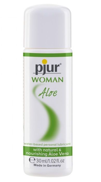 Лубрикант на водной основе pjur WOMAN Aloe - 30 мл. - Pjur - купить с доставкой в Вологде