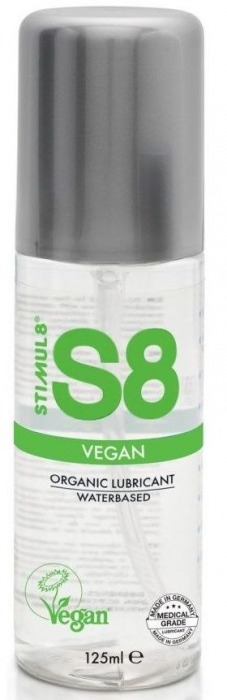 Веганский лубрикант на водной основе S8 Vegan Lube - 125 мл. - Stimul8 - купить с доставкой в Вологде