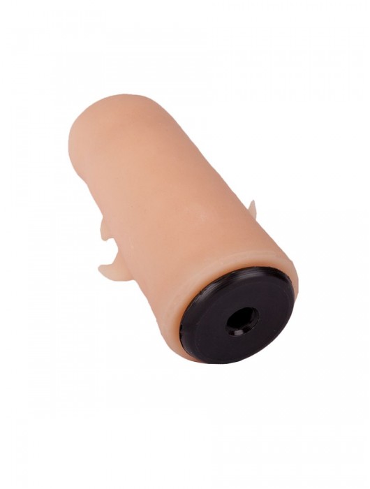 Черный пояс-трусики с двумя насадками  Экзотик-Sara  - 16,5 и 11 см. - LOVETOY (А-Полимер) - купить с доставкой в Вологде