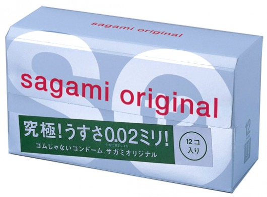 Ультратонкие презервативы Sagami Original - 12 шт. - Sagami - купить с доставкой в Вологде