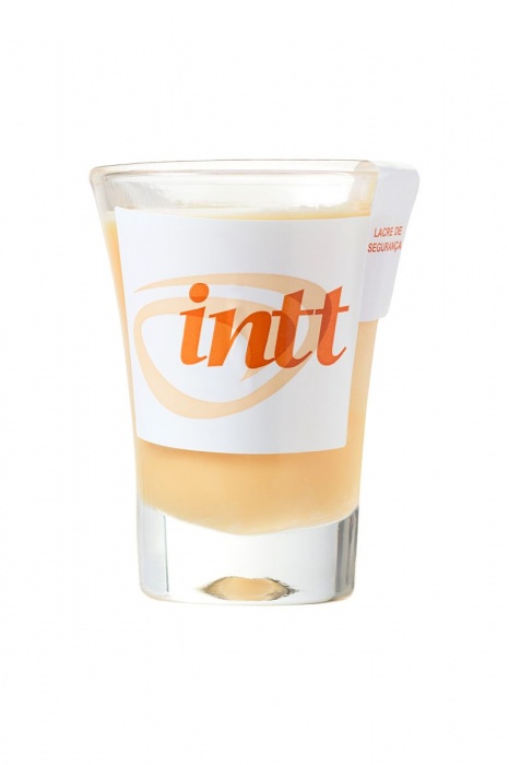 Массажная свеча для поцелуев Peach с ароматом персика - 30 гр. - INTT - купить с доставкой в Вологде