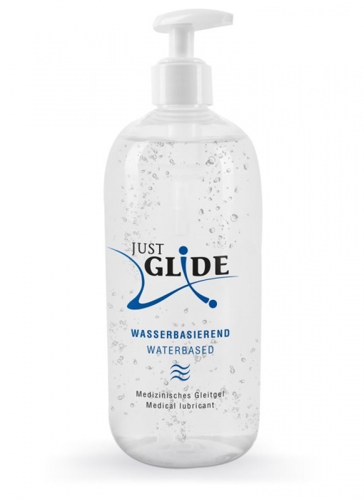 Гель-смазка на водной основе Just Glide с дозатором - 500 мл. - Orion - купить с доставкой в Вологде