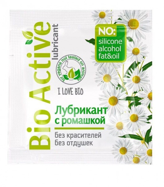 Пробник лубриканта на водной основе Bio Active - 3 гр. - Биоритм - купить с доставкой в Вологде