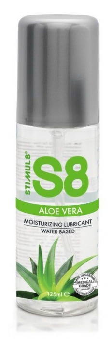 Лубрикант на водной основе S8 Aloe Vera Lube - 125 мл. - Stimul8 - купить с доставкой в Вологде