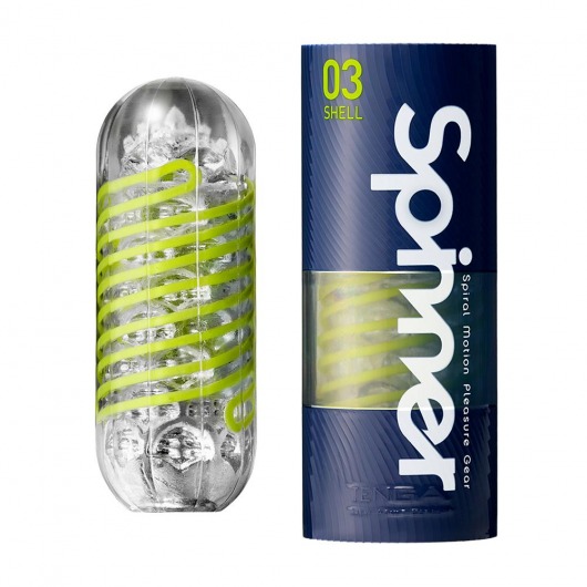 Мастурбатор SPINNER Shell - Tenga - в Вологде купить с доставкой