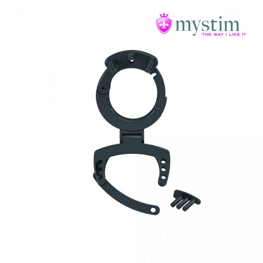 Пояс верности с электростимуляцией Pubic Enemy No 3 - MyStim - купить с доставкой в Вологде