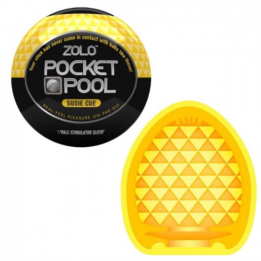 Эластичный мастурбатор Zolo Susie Cue - Zolo - в Вологде купить с доставкой