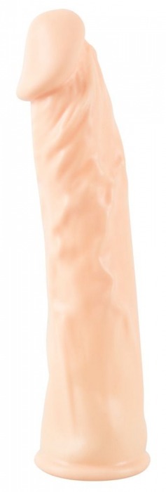 Телесная насадка-удлинитель Silicone Extension - 19 см. - Orion - в Вологде купить с доставкой