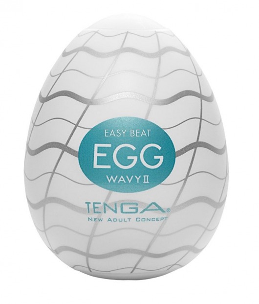 Мастурбатор-яйцо EGG Wavy II - Tenga - в Вологде купить с доставкой