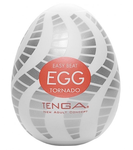 Мастурбатор-яйцо EGG Tornado - Tenga - в Вологде купить с доставкой