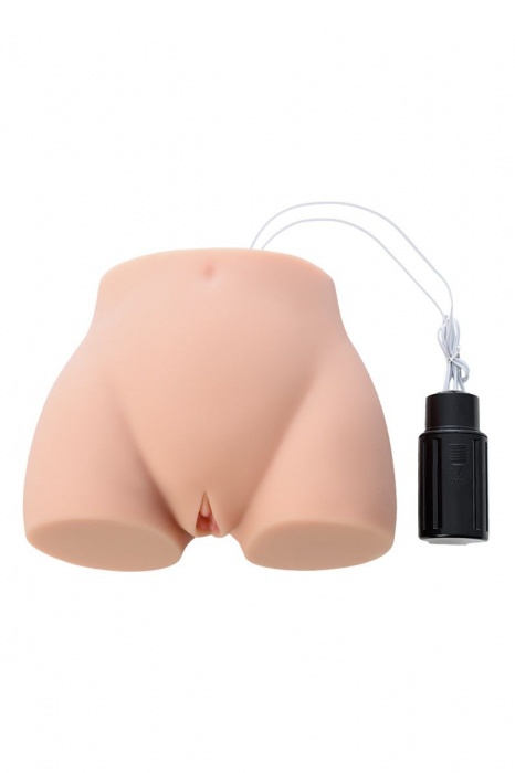 Мастурбатор-полуторс Cherry с вибрацией и двумя любовными тоннелями - KOKOS - в Вологде купить с доставкой