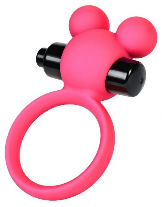 Розовое виброкольцо на пенис A-Toys - A-toys - в Вологде купить с доставкой