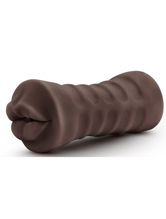 Коричневый мастурбатор-ротик Renee - Blush Novelties - в Вологде купить с доставкой