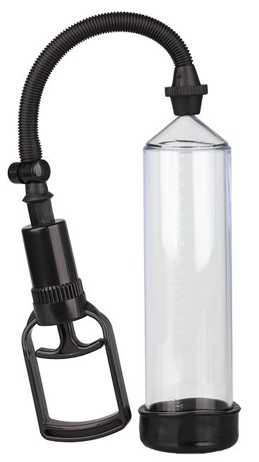 Прозрачная вакуумная помпа TRIGGER HANDLE PENIS PUMP - Dream Toys - в Вологде купить с доставкой