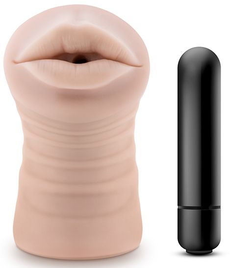 Телесный мастурбатор-ротик Skye - Blush Novelties - в Вологде купить с доставкой