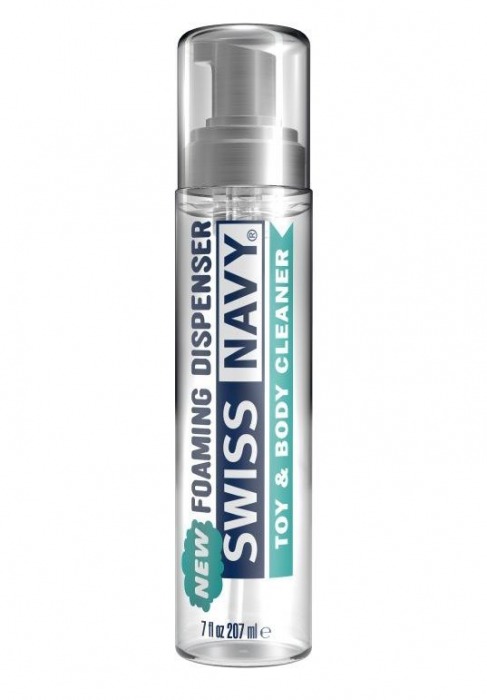 Очищающая пенка для игрушек и тела Swiss Navy Toy   Body Cleaner Foamer - 207 мл. - Swiss navy - купить с доставкой в Вологде