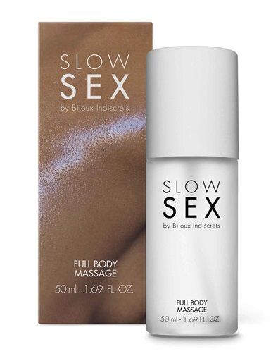 Массажный гель Slow Sex Full Body Massage - 50 мл. - Bijoux Indiscrets - купить с доставкой в Вологде