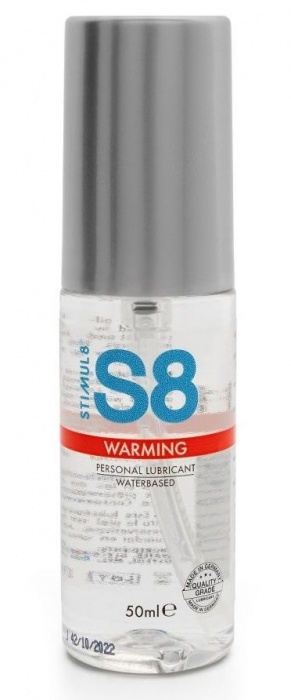 Cогревающий лубрикант на водной основе Stimul8 Warming Lube - 50 мл. - Stimul8 - купить с доставкой в Вологде